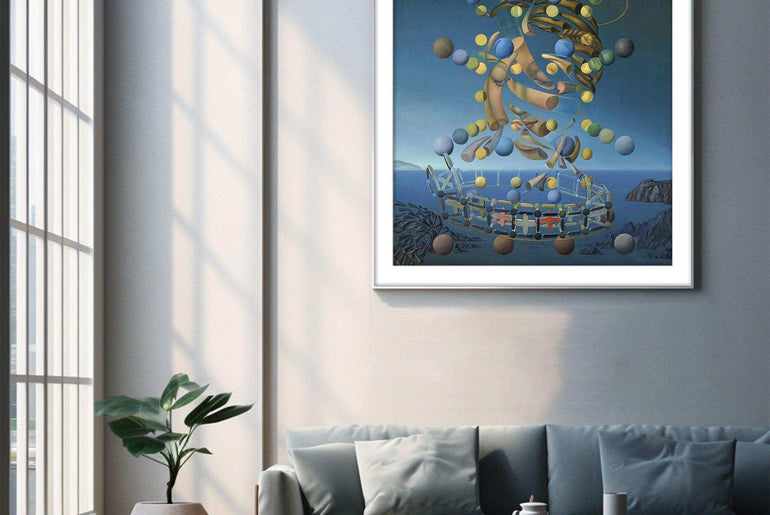 Surrealism,High-Quality Giclée Framed,Poster,Wall Art SPF 11 - ParfaiteArt