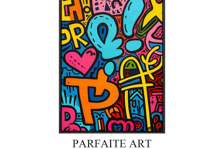 Pop Art, Wall Art,Framed Paper Prints,Poster PP 4 - ParfaiteArt