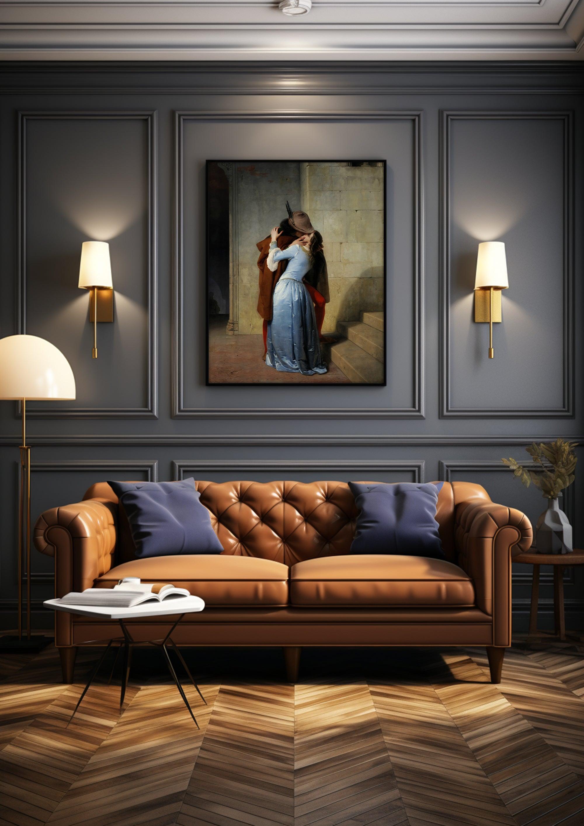 Romanticism,Wall Art,Canvas Print,Framed RC 4 - ParfaiteArt