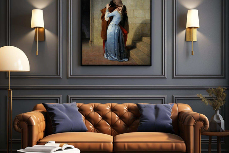 Romanticism,Wall Art,Canvas Print,Framed RC 4 - ParfaiteArt