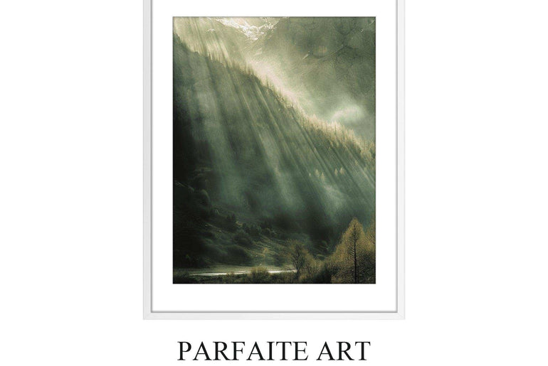 Photography Prints on Framed Fine Art Paper #P6 white Frame