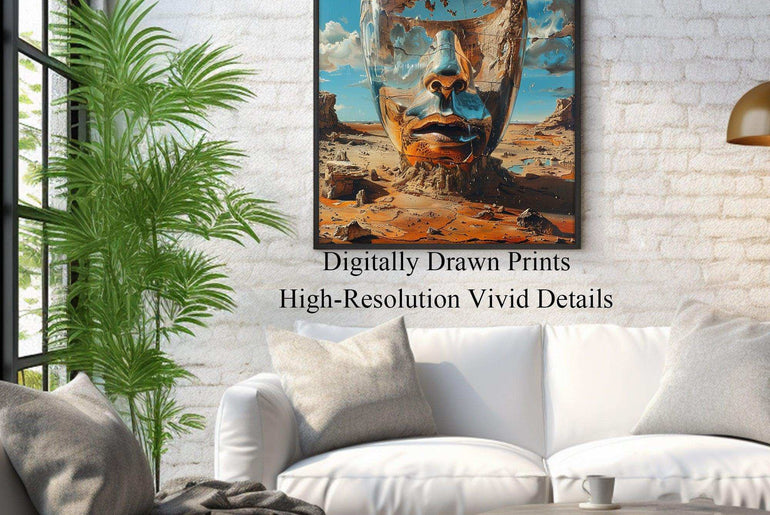 Surrealism,High-Quality Giclée Framed,Poster,Wall Art SPF 15 - ParfaiteArt