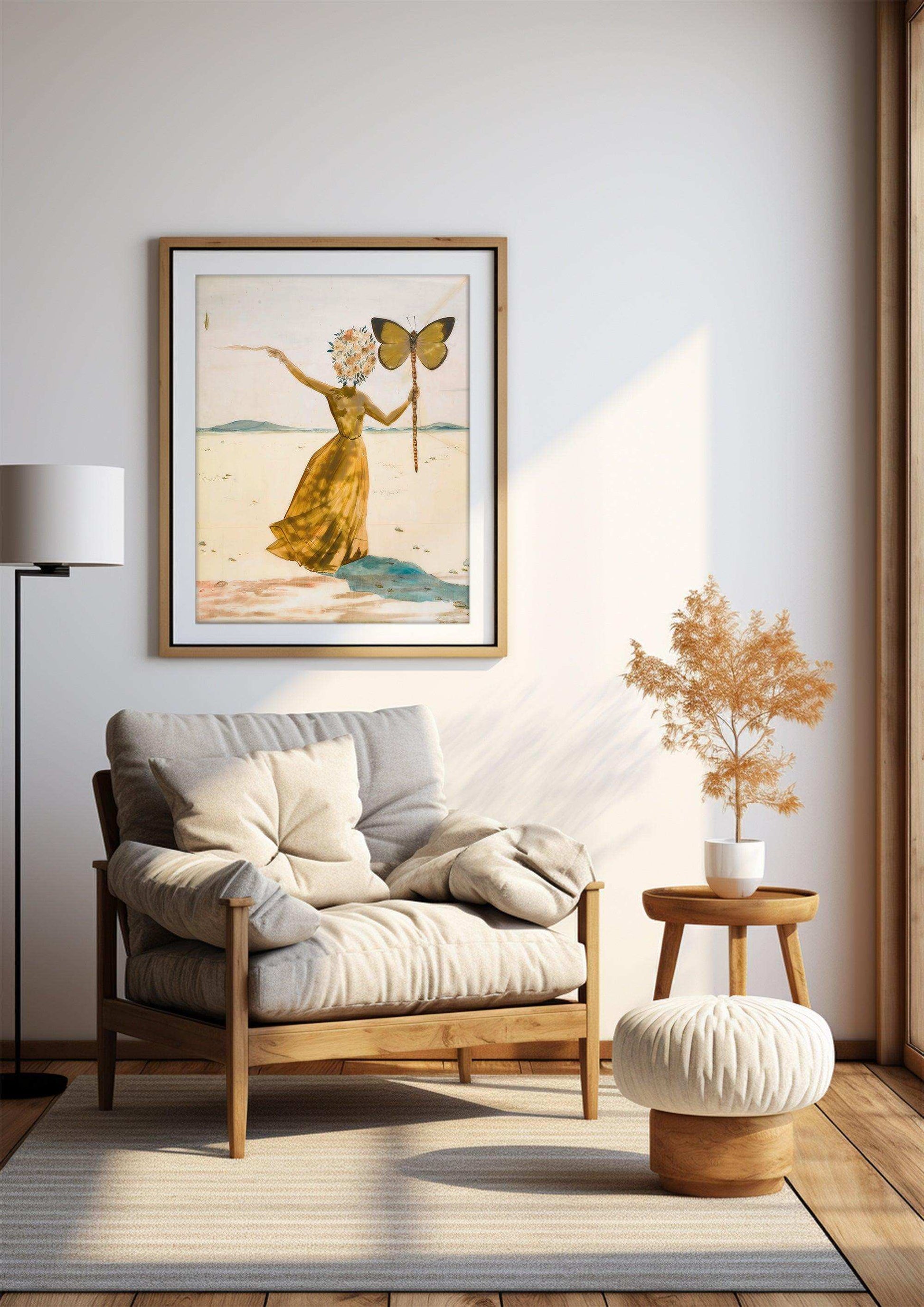 Surrealism,High-Quality Giclée Framed,Poster,Wall Art SPF 7 - ParfaiteArt