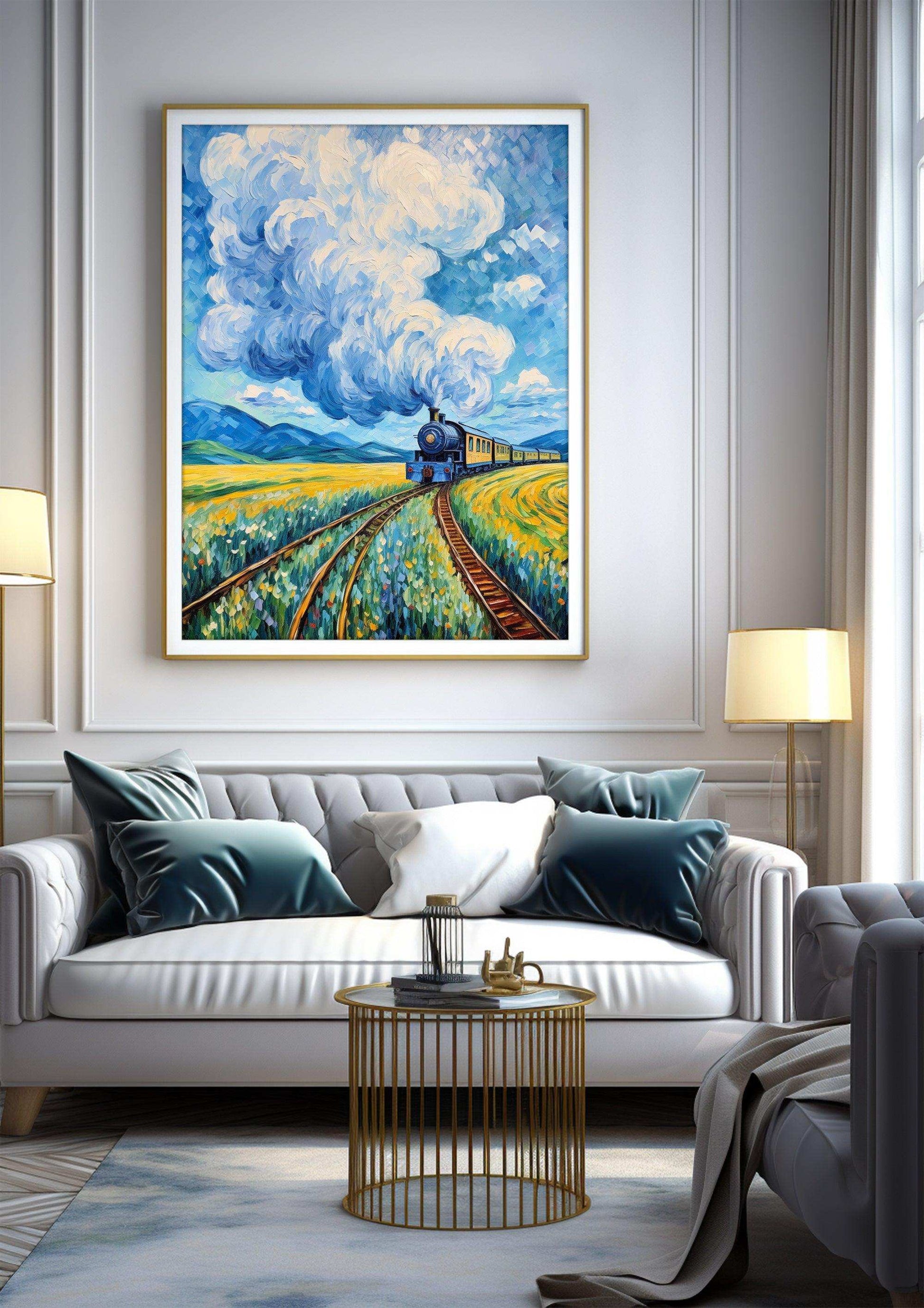 Landscape,Moody Wall Decor, Living Room Decor,High-Quality professional Giclee technique #11