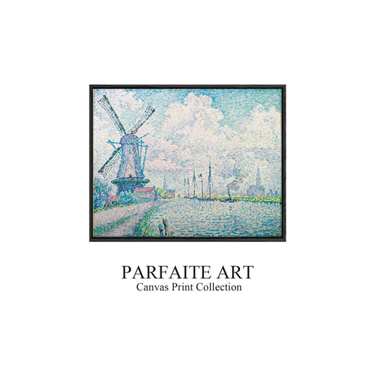 Pointillism Wall Art,Canvas Print PC 8 - ParfaiteArt