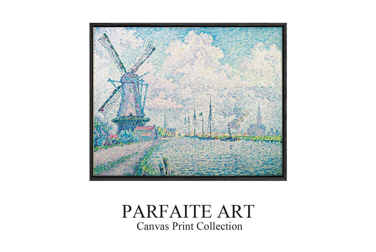 Pointillism Wall Art,Canvas Print PC 8 - ParfaiteArt