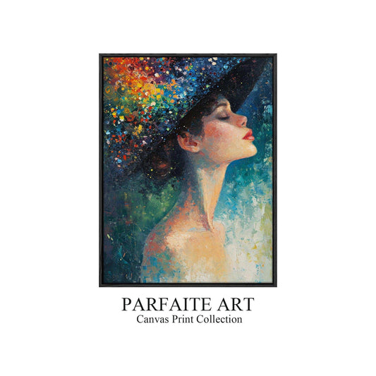 Pointillism Wall Art,Canvas Print PC 3 - ParfaiteArt