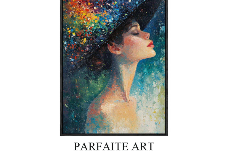 Pointillism Wall Art,Canvas Print PC 3 - ParfaiteArt