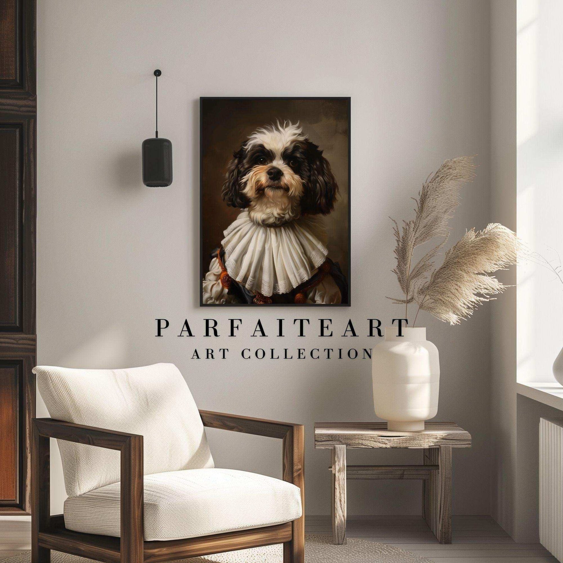 Vintage Pet Portrait,Wall Art Prints,Digital Download Files P25