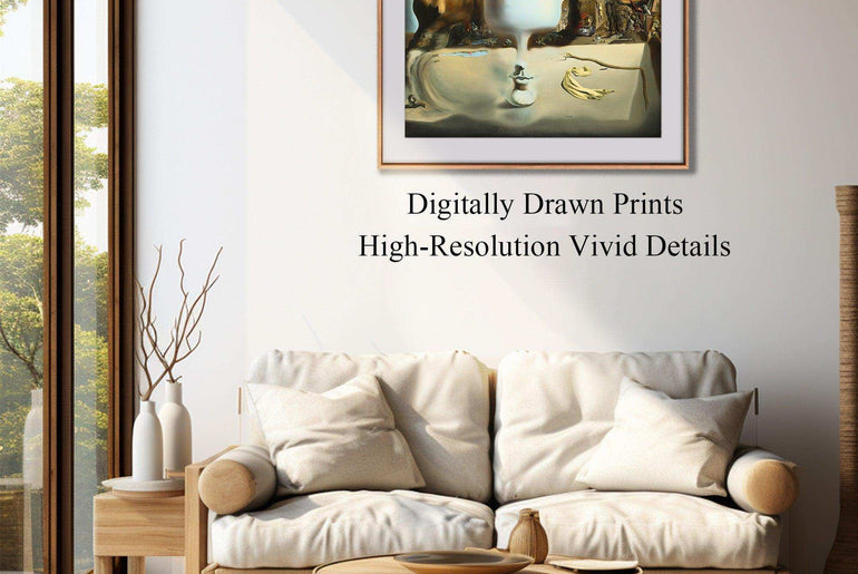 Surrealism,High-Quality Giclée Framed,Poster,Wall Art SPF 10 - ParfaiteArt