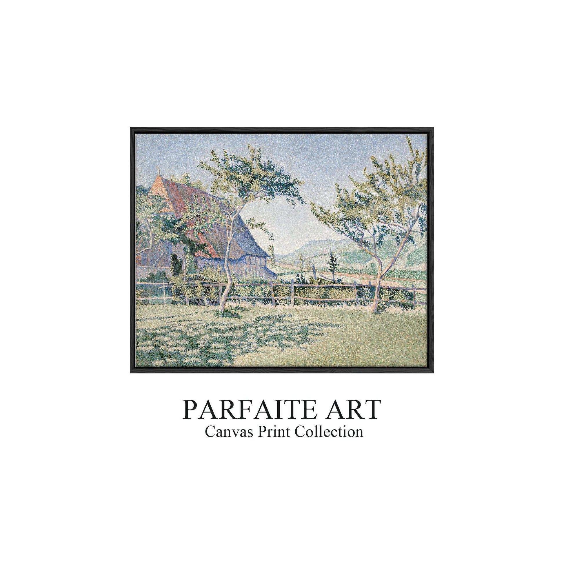 Pointillism Wall Art,Canvas Print PC 10 - ParfaiteArt