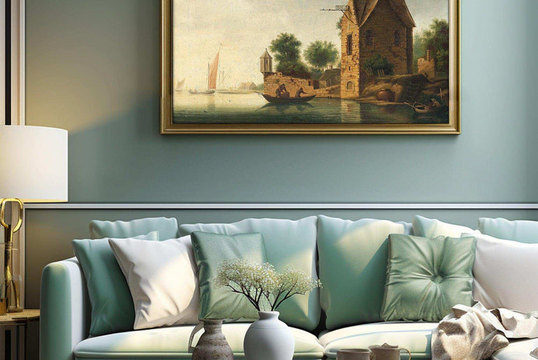 World Artistry Series - Moody Giclée Landscape Canvas Prints for Home Ambiance #39