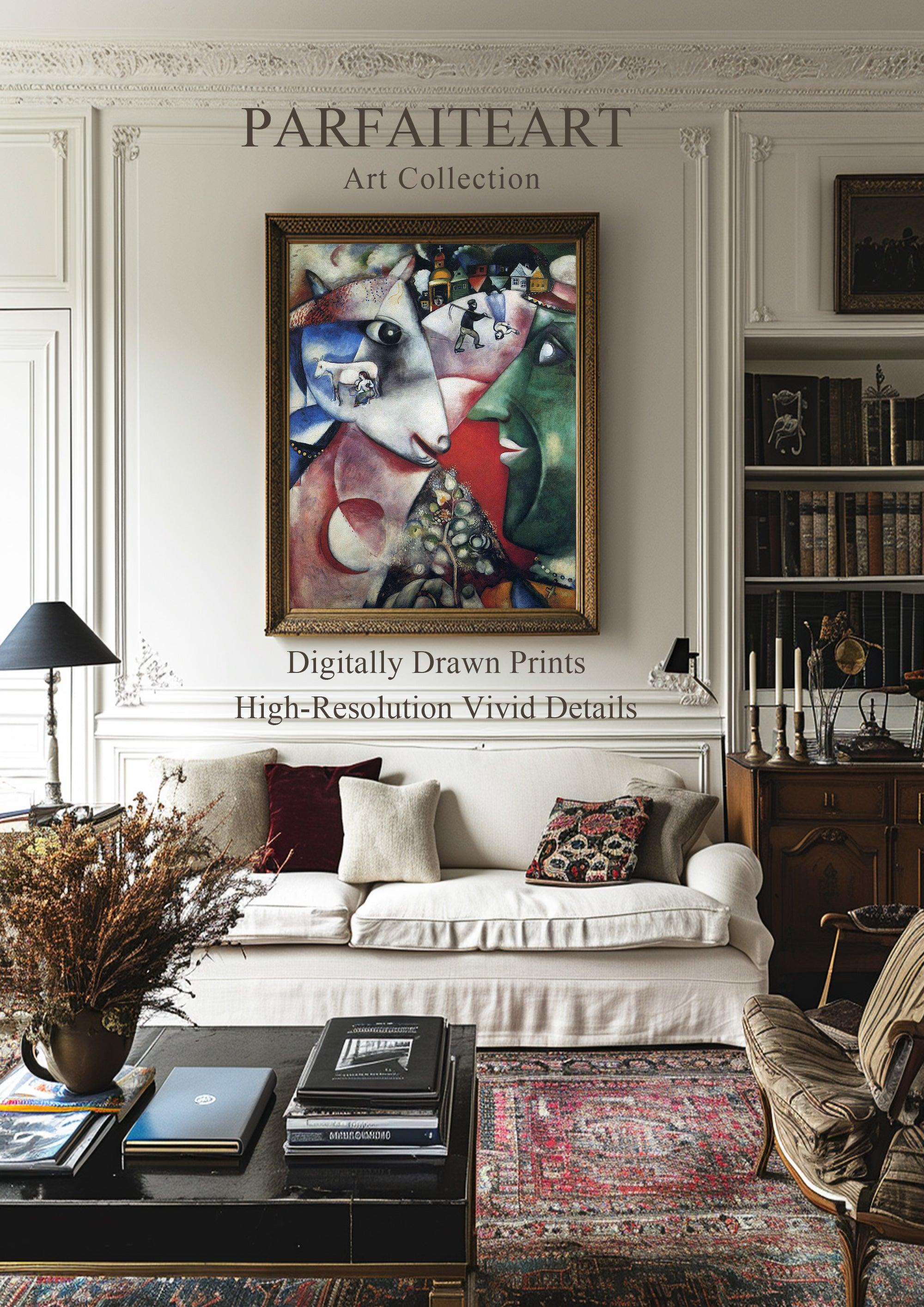 Primitivism,Canvas Print,Wall Art,Home Decor PC 2 - ParfaiteArt
