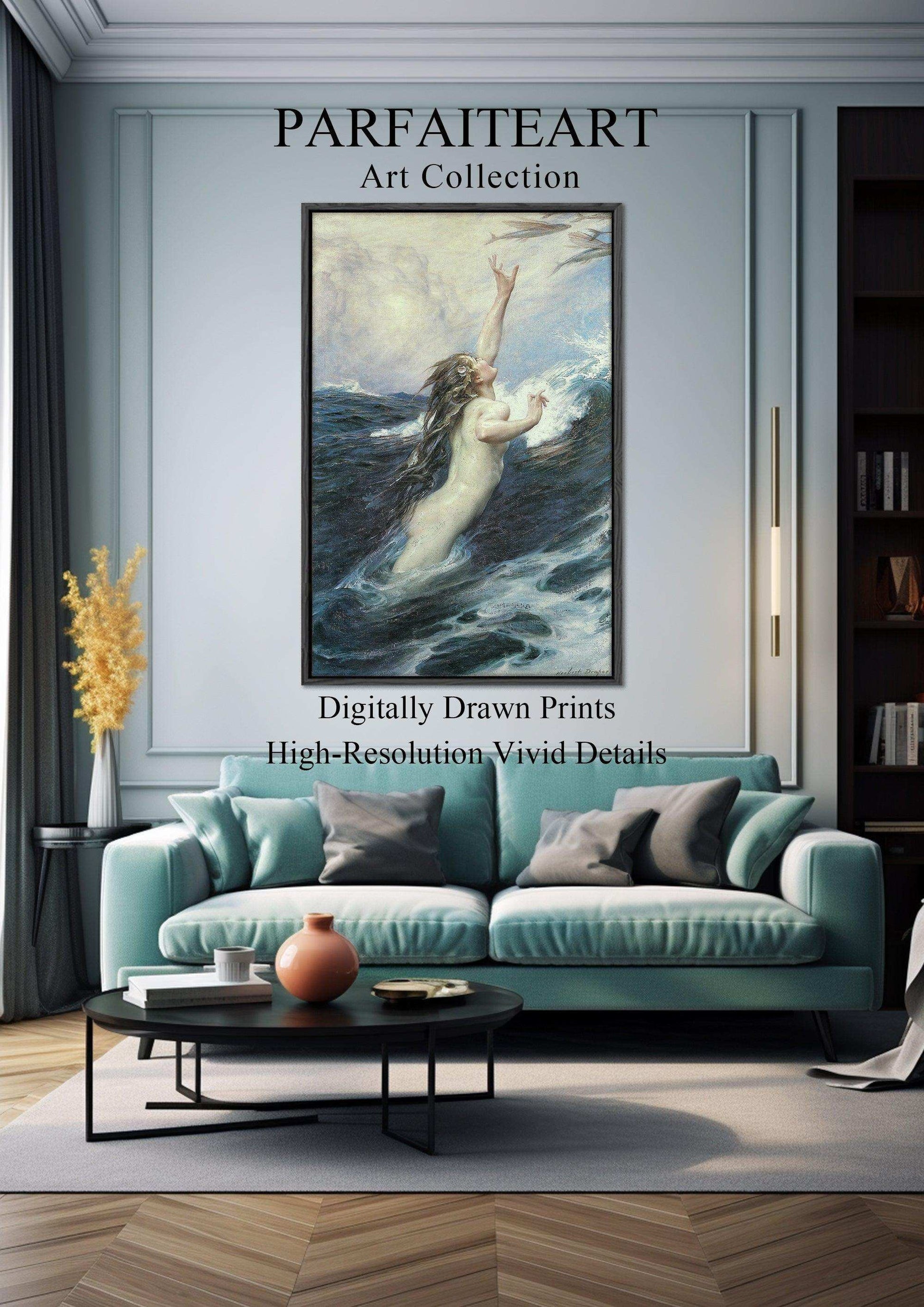 Symbolism,Canvas Print,Wall Art,Framed SC 8 - ParfaiteArt