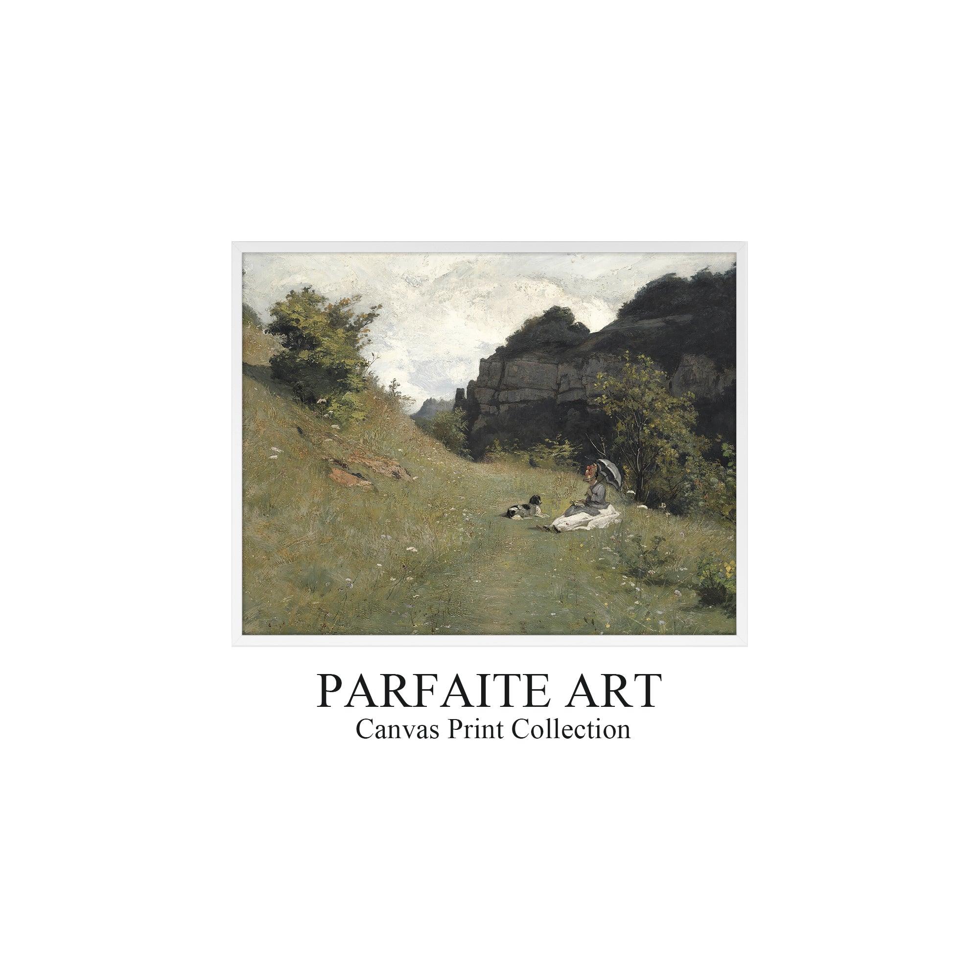 Giclée Classic Landscape Oil Paintings on Canvas - Vintage Art Deco Wall Prints  #69