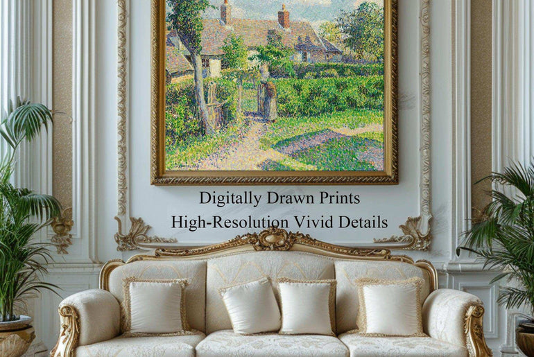 Pointillism Wall Art,Canvas Print PC 12 - ParfaiteArt