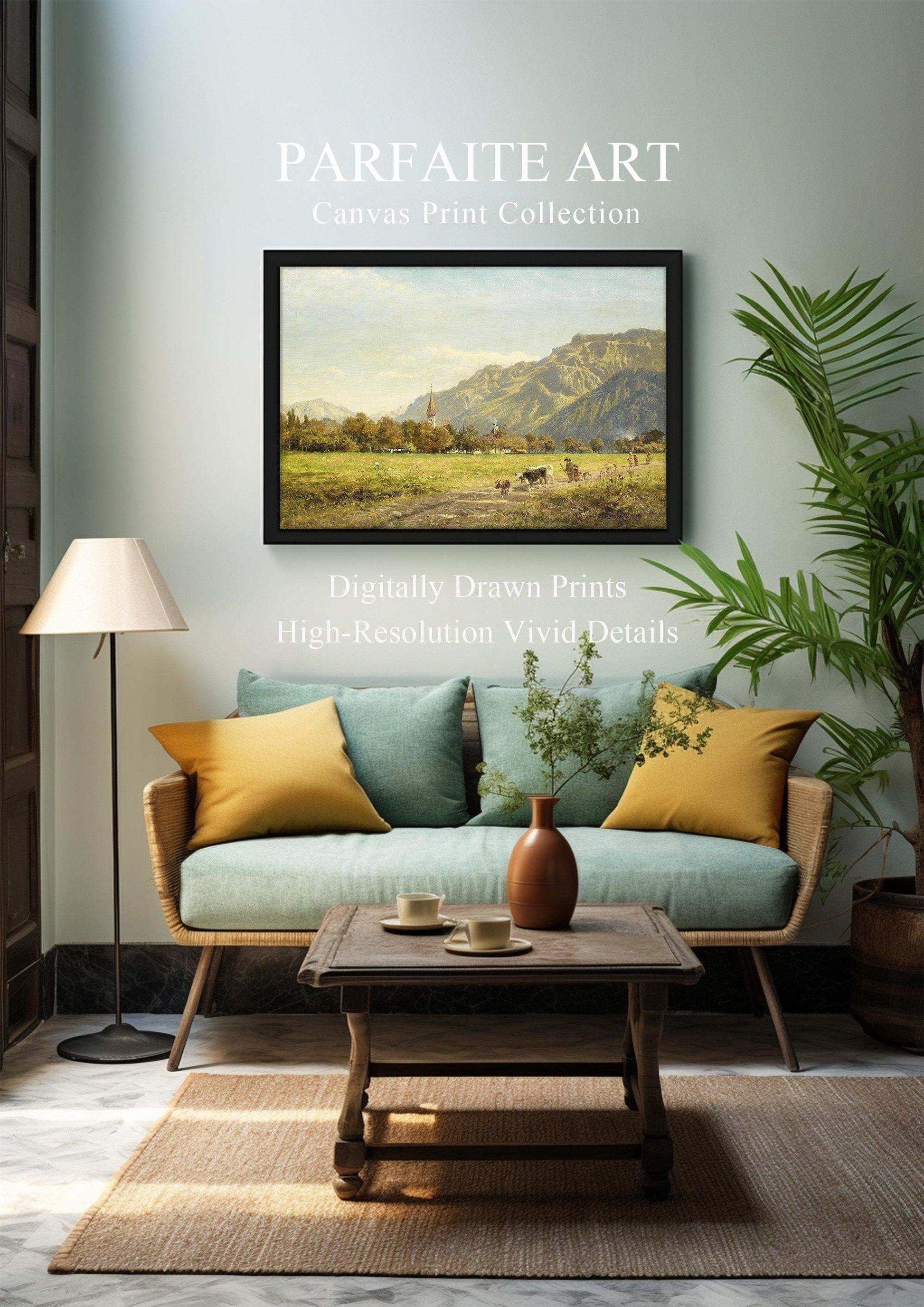 Classical Framed Giclée Prints of Landscapes,Wall Art #50