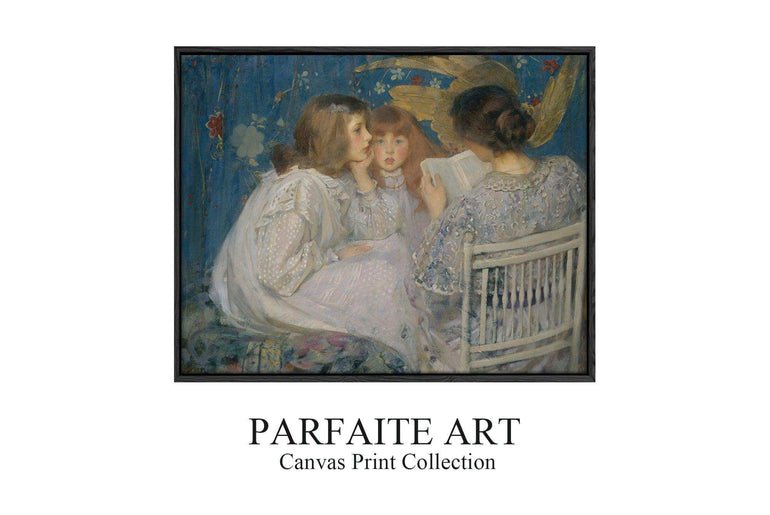 Romanticism,Wall Art,Canvas Print,Framed RC 7 - ParfaiteArt