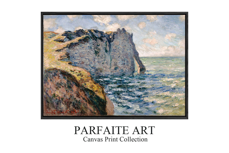 The Cliff of Aval, Etrétat (1885) - Claude Monet