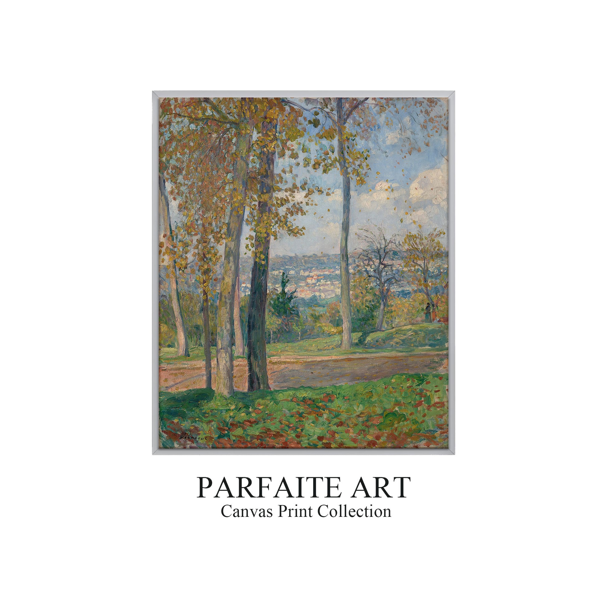 Vue du Parc de Saint Cloud (1900) - Claude Monet