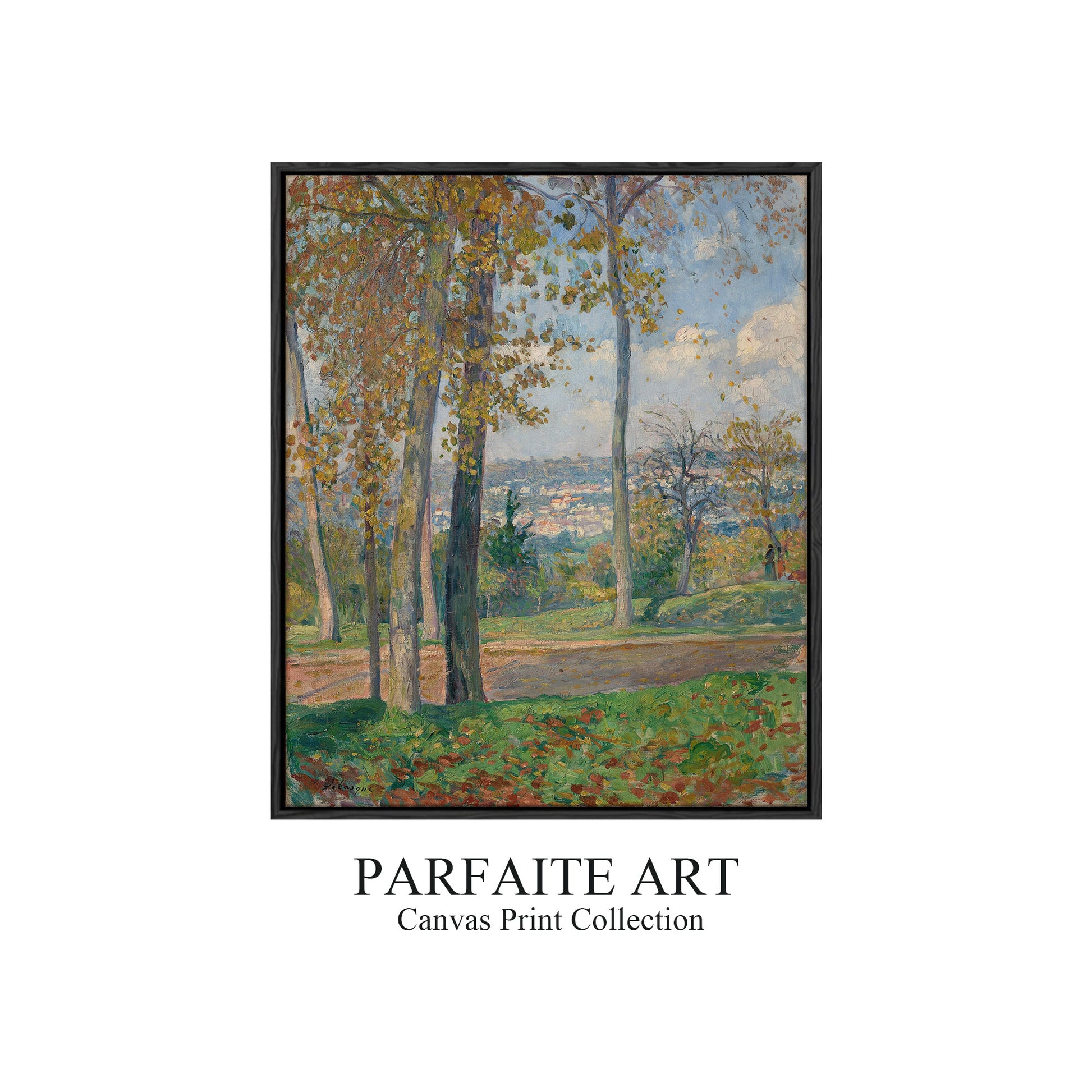 Vue du Parc de Saint Cloud (1900) - Claude Monet