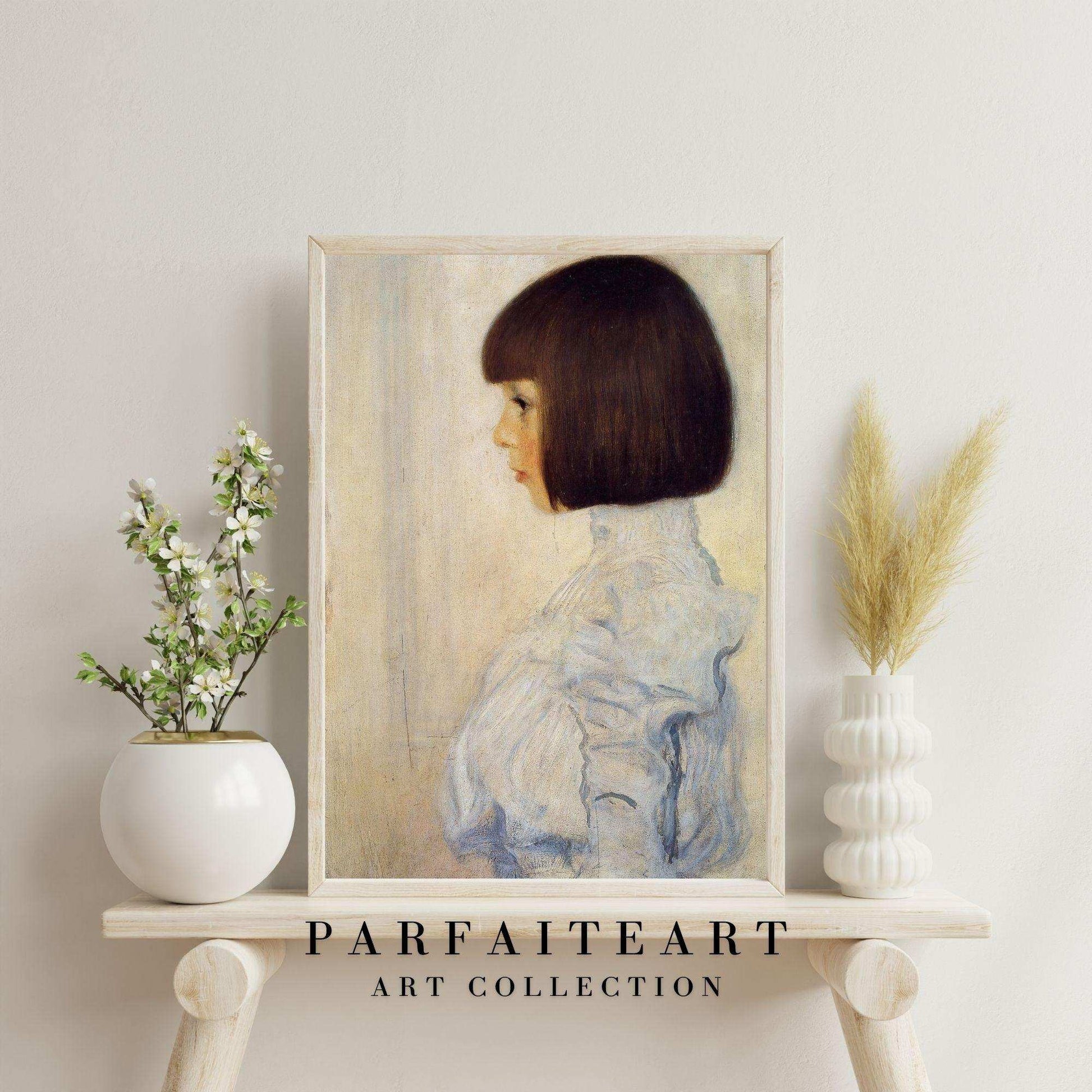 Gorgeous Wall Art Prints, Art Nouveau Portraits, Giclée Printing Technique #94