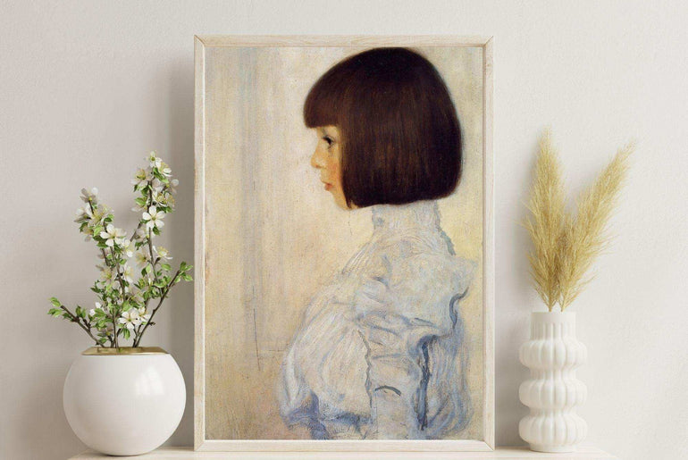 Gorgeous Wall Art Prints, Art Nouveau Portraits, Giclée Printing Technique #94