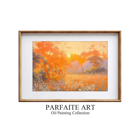 Impressionism Landscape| Vintage Wall Art Decor|Decorative Painting| Wall Art Canvas Print |Living Room, Dining Room|PRINTABLE Art |Digital Download