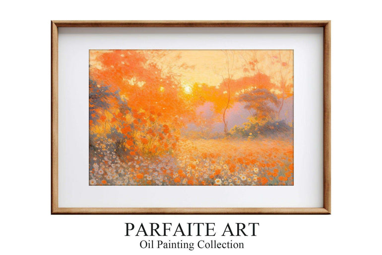 Impressionism Landscape| Vintage Wall Art Decor|Decorative Painting| Wall Art Canvas Print |Living Room, Dining Room|PRINTABLE Art |Digital Download