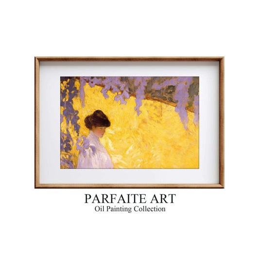 Impressionism Woman | Vintage Wall Art Decor|Decorative Painting| Wall Art Canvas Print |Living room, Dining Room|PRINTABLE Art |Digital Download