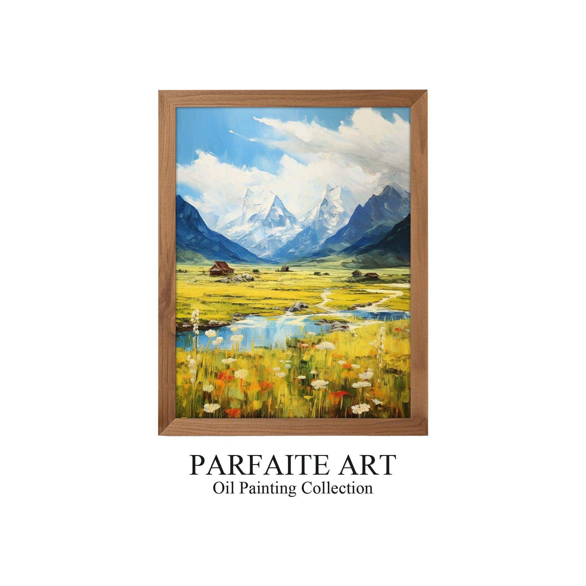 Landscape,Decorative painting,PRINTABLE Art,Digital Download