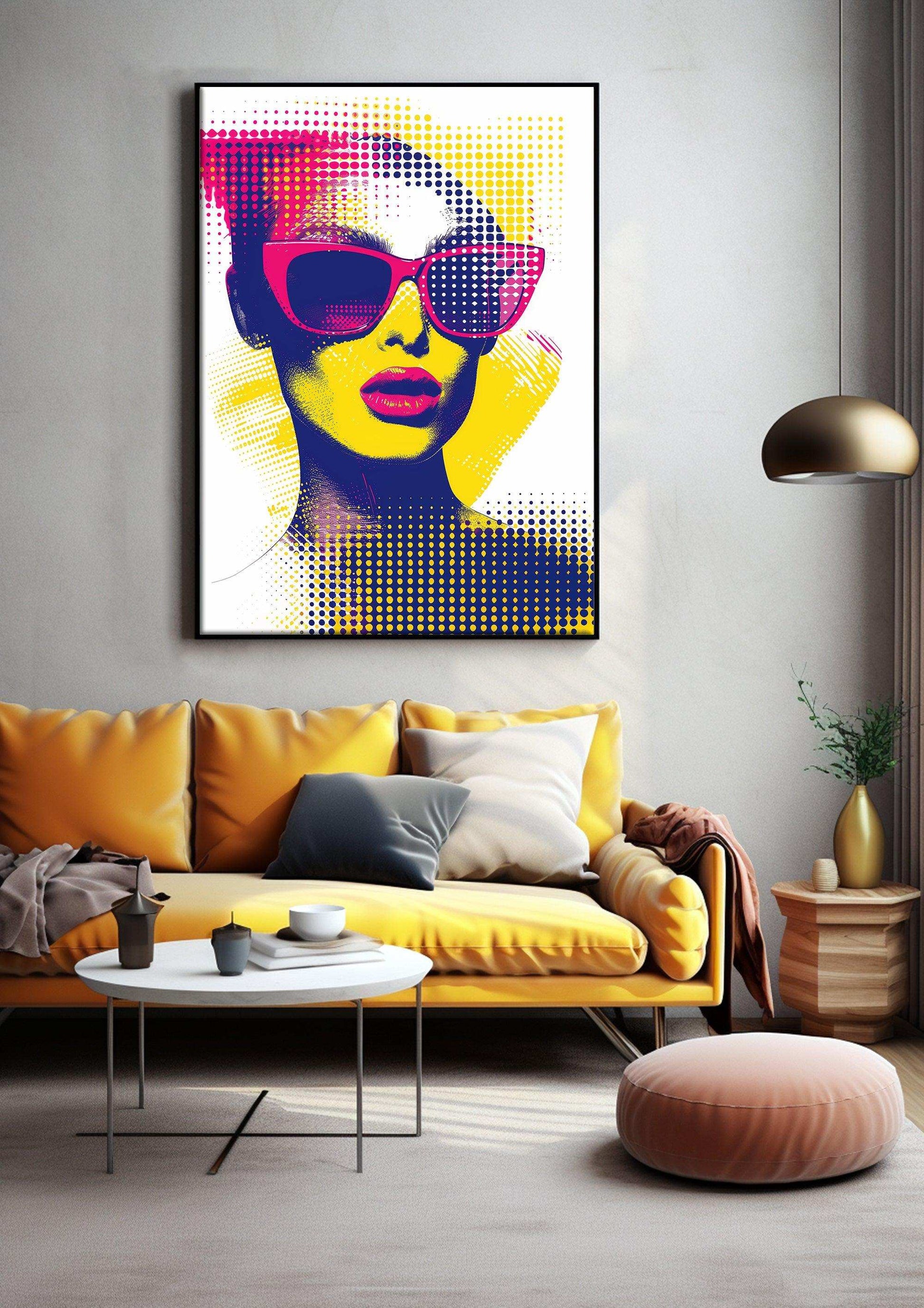 Pop Art, Wall Art,Framed Paper Prints,Poster PP 2 - ParfaiteArt