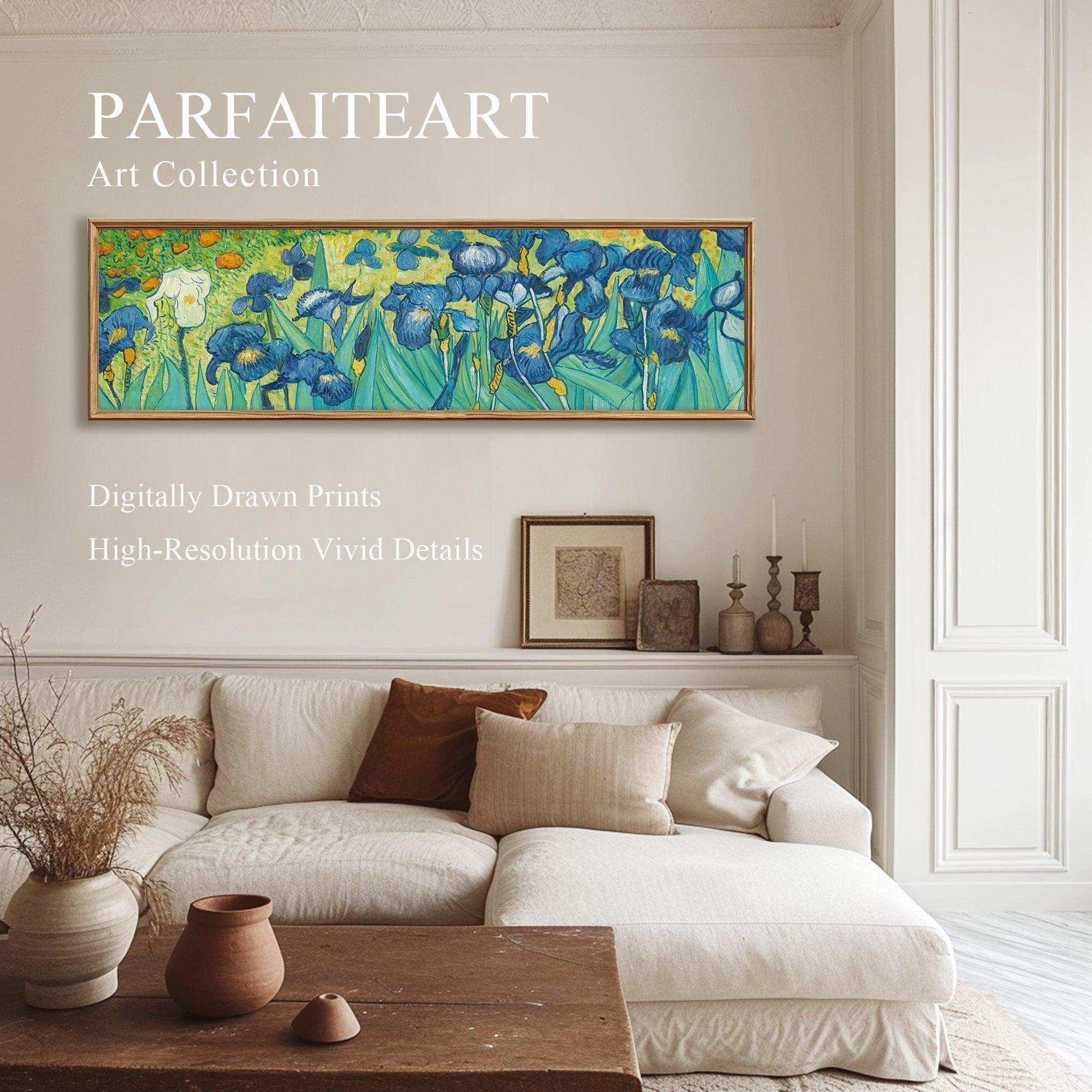 Art Deco Impressionism Prints of Flora Printable Canvas #124