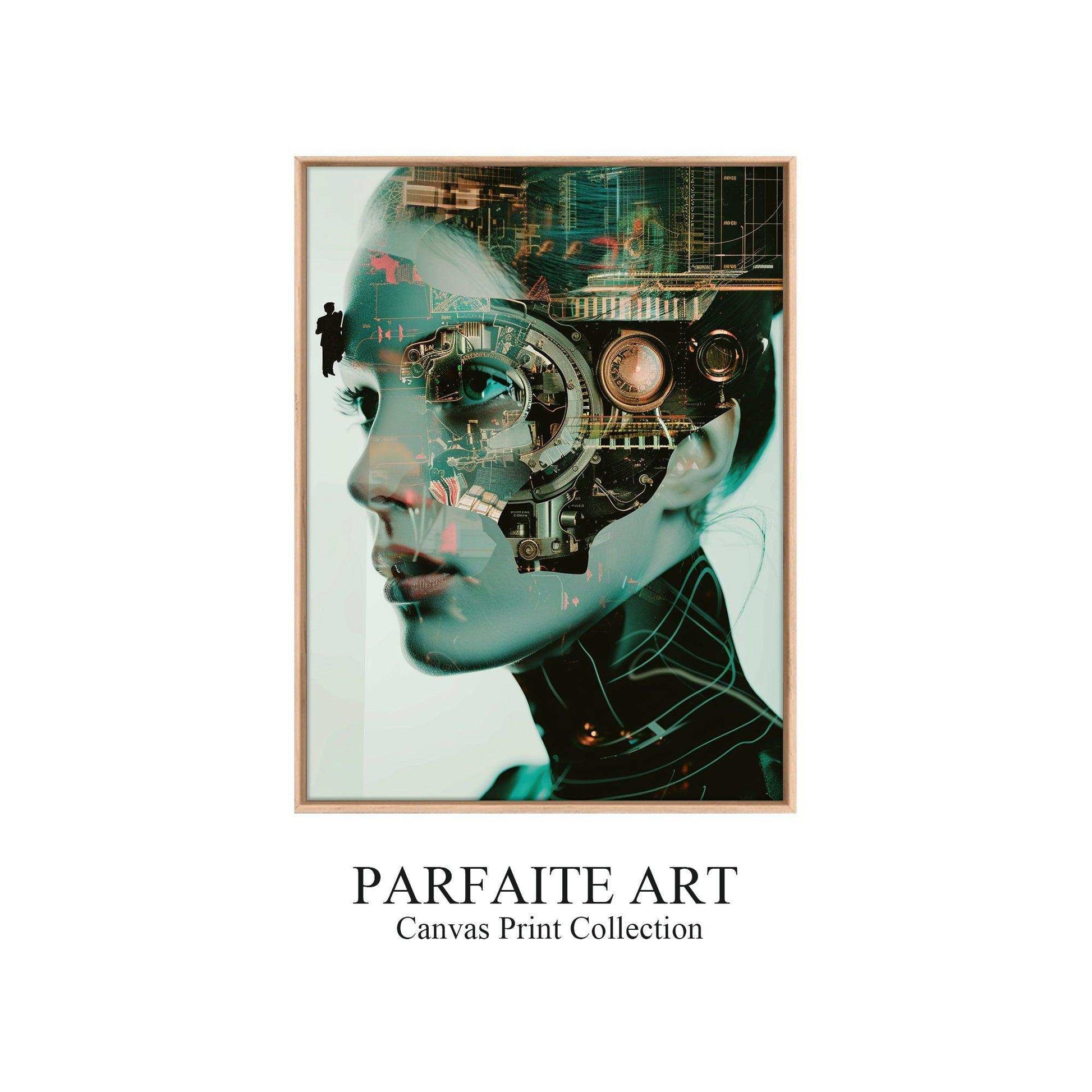 Surrealism,High-Quality Giclée Framed,Poster,Wall Art SPF 16 - ParfaiteArt