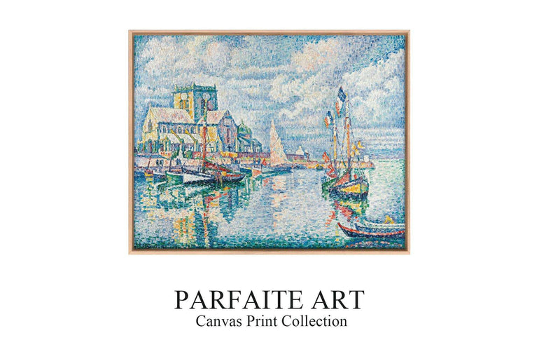 Pointillism Wall Art,Canvas Print PC 7 - ParfaiteArt