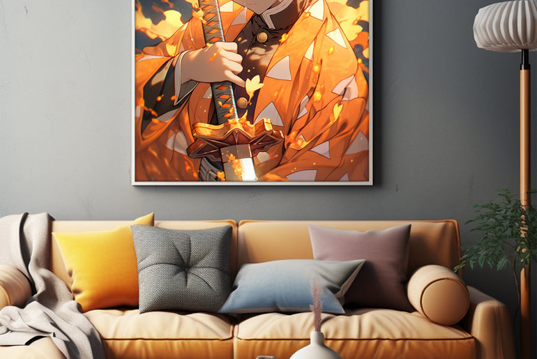 Anime Poster | Character Concept Wall Art Decor |Wall art print |Demon Slayer|Wallpapers，Cell phone screen wallpaper， game room, industrial decor，Art Deco Wall Gifts|PRINTABLE Art |Digital Download