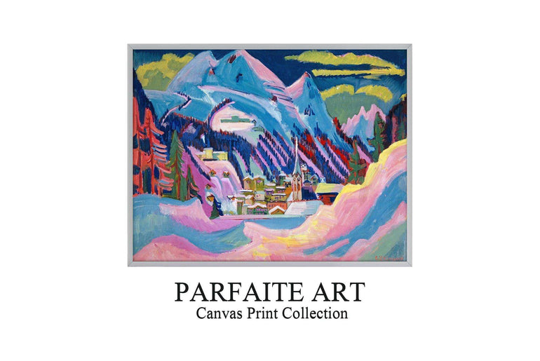 Fauvism,Wall Art,Canvas Print,Framed FC 5 - ParfaiteArt