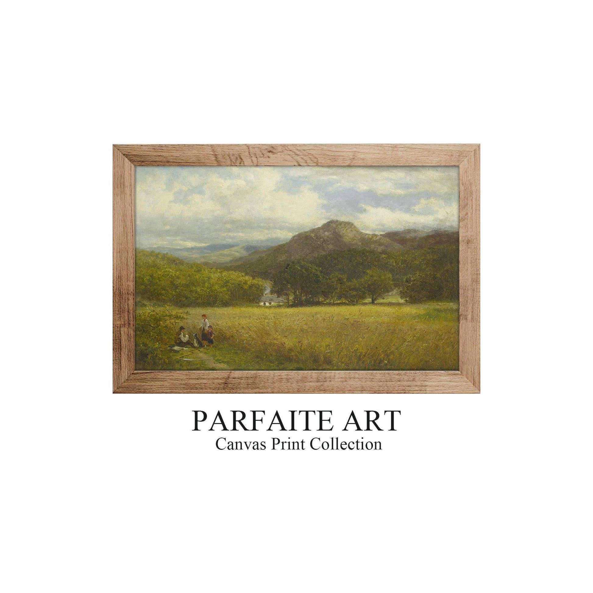 Landscape Canvas Painting Prints,Giclée Printing Technique#51