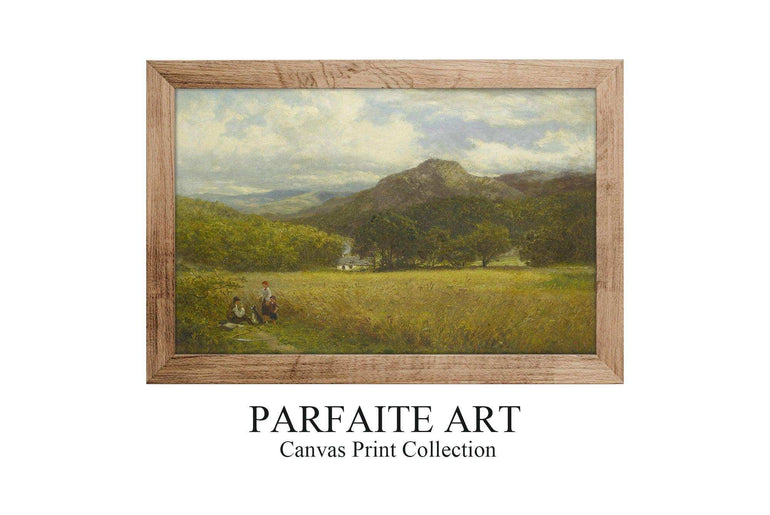 Landscape Canvas Painting Prints,Giclée Printing Technique#51