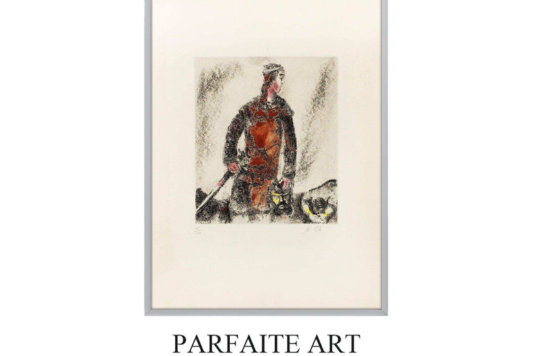 Primitivism,Sketch,Wall Art,Fine Art Paper Print PF 2 - ParfaiteArt