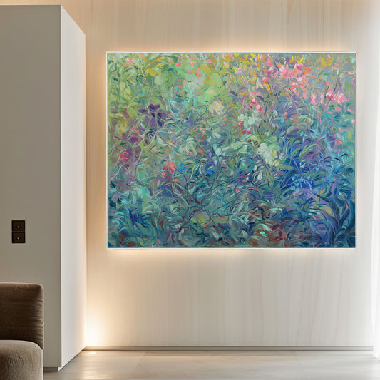 Enchanted Garden of Lush Hues