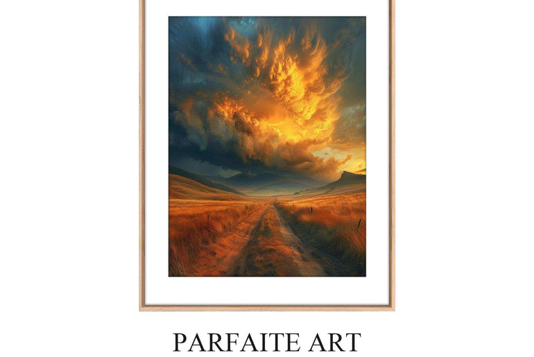 Photography Prints on Framed Fine Art Paper #P1 oak Frame