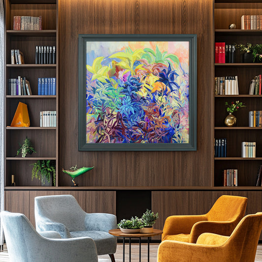 Exuberant Tapestry of Tropical Foliage