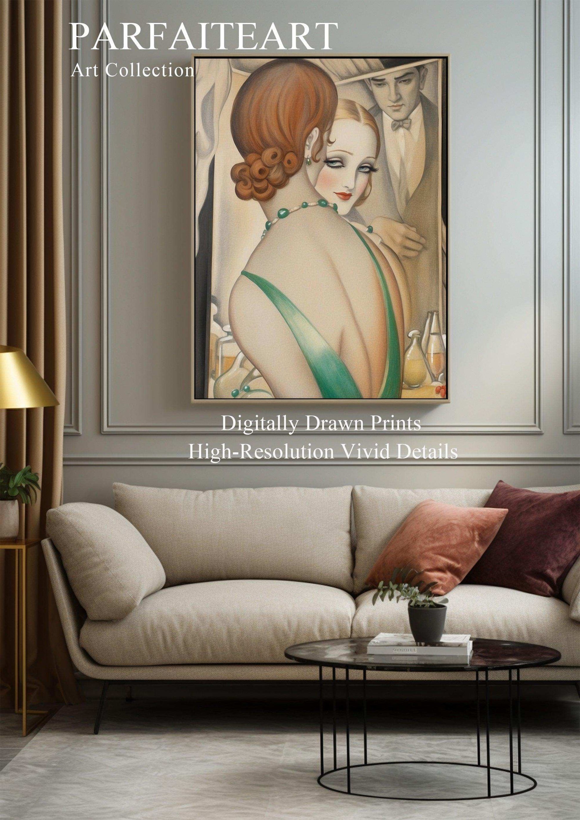 Wall Art Prints,Beautiful Illustration,Giclée Printing Techniques #103