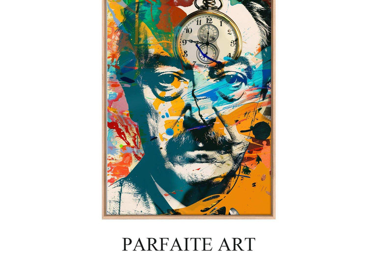 Surrealism,High-Quality Giclée Framed,Poster,Wall Art SPF 18 - ParfaiteArt