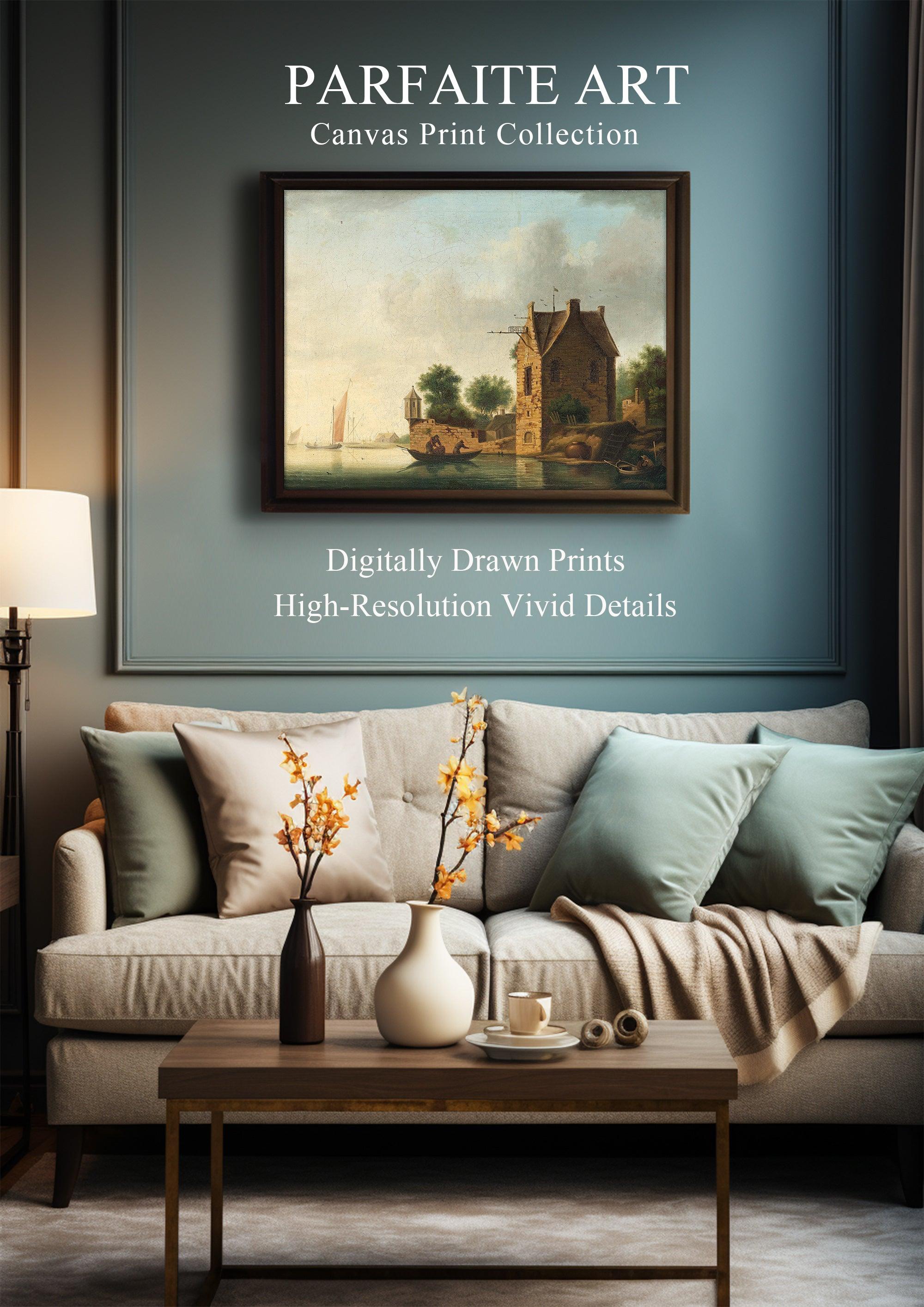 World Artistry Series - Moody Giclée Landscape Canvas Prints for Home Ambiance #39