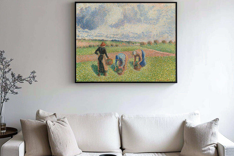 Pointillism Wall Art,Canvas Print PC 1 - ParfaiteArt