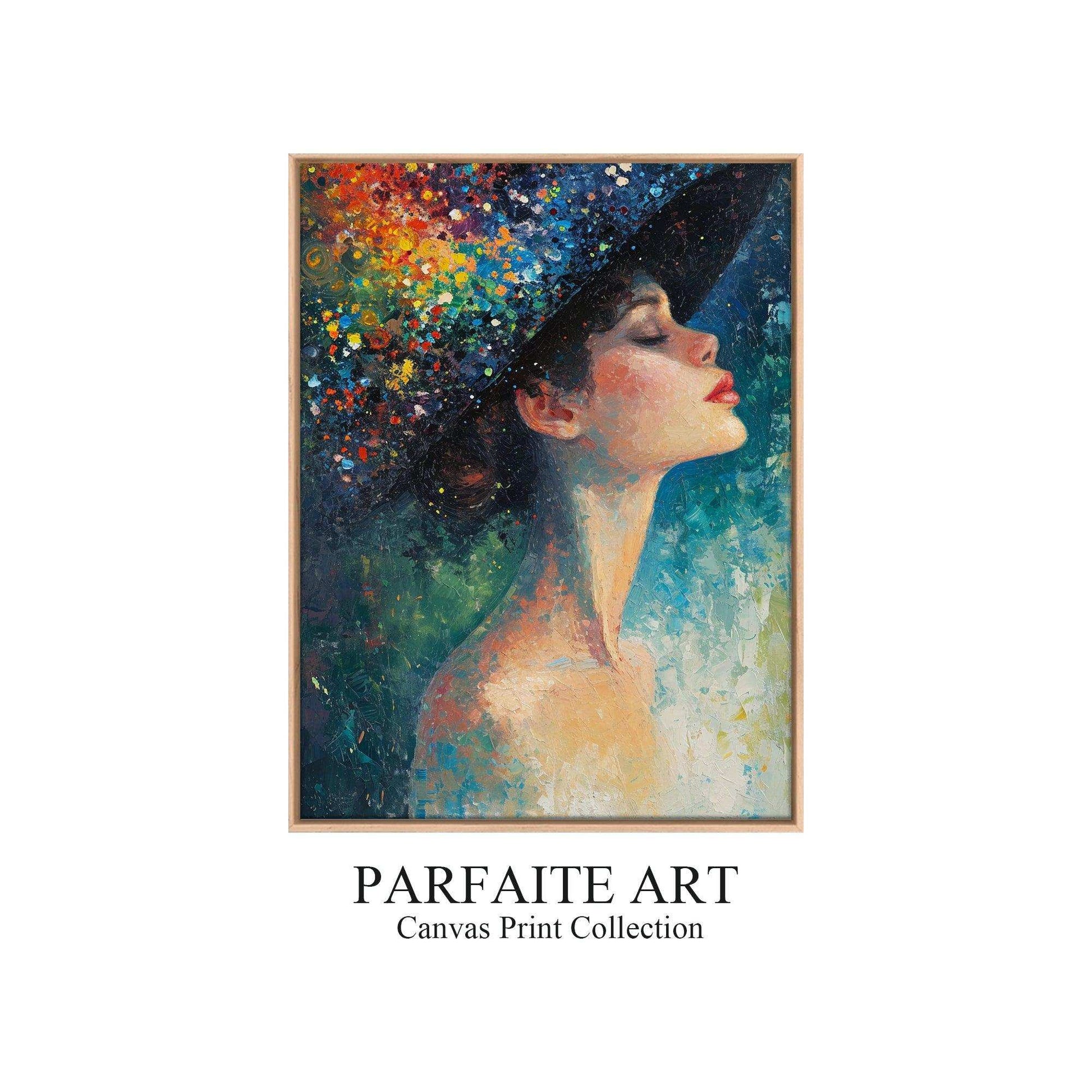 Pointillism Wall Art,Canvas Print PC 3 - ParfaiteArt