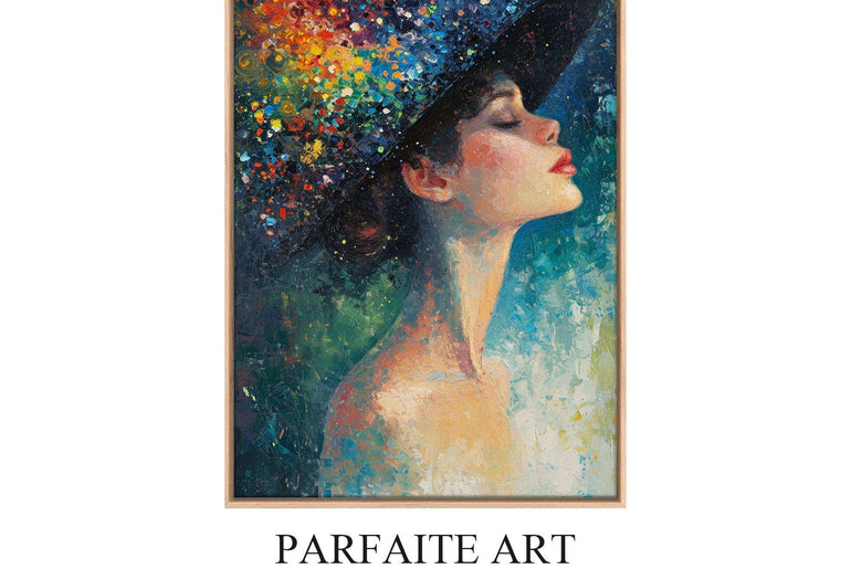 Pointillism Wall Art,Canvas Print PC 3 - ParfaiteArt