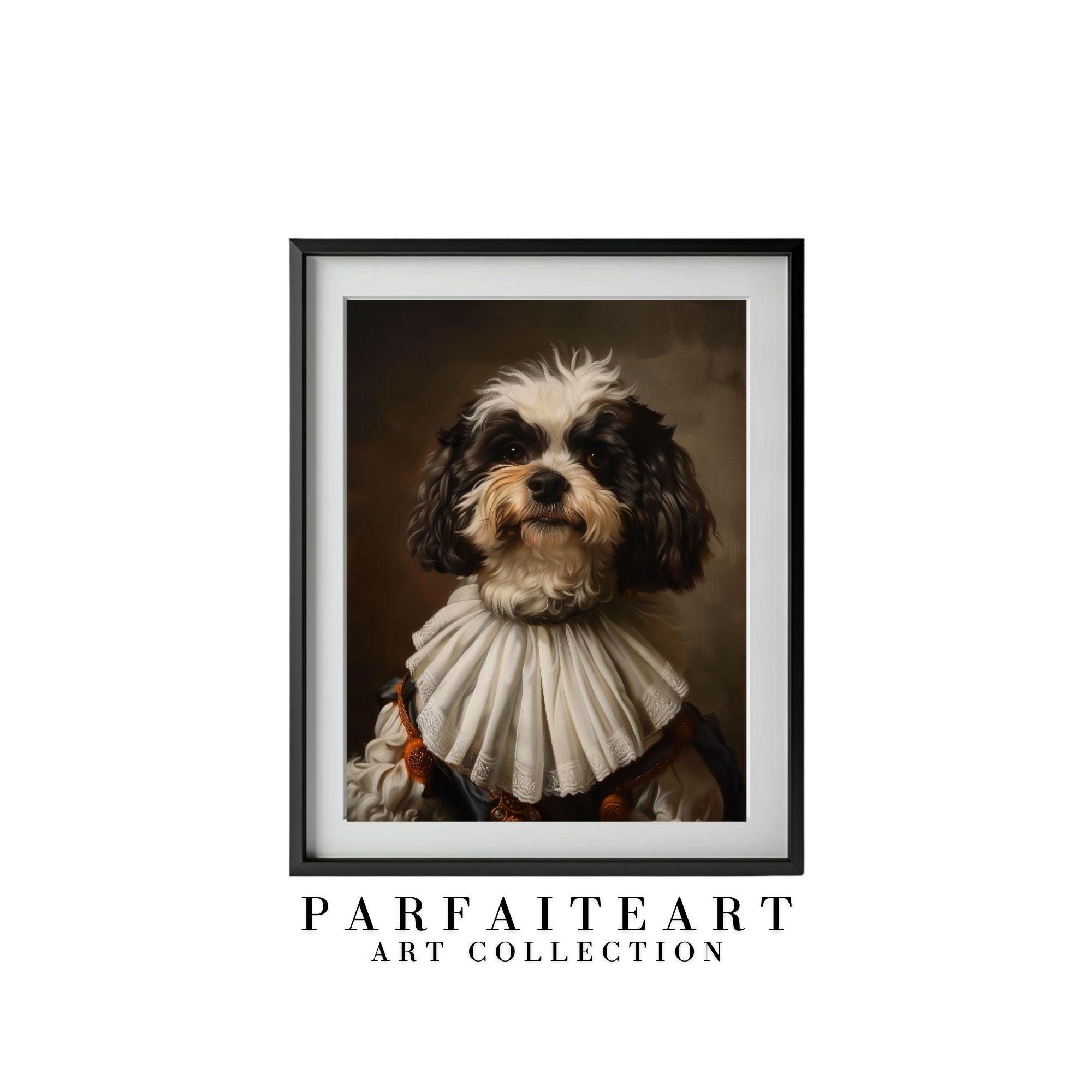 Vintage Pet Portrait,Wall Art Prints,Digital Download Files P25